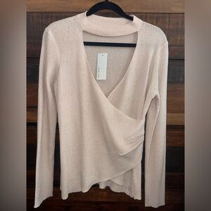 NWT Blue Sol Plus Size Metallic Sweater